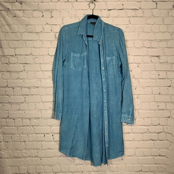 Style Envy Chambray Tunic Size Medium - Picture 1 of 3